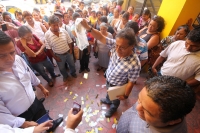 Lunes 25 de mayo del 2015. Tuxtla Gutiérrez. Desbandada al interior del PRD esta mañana en la capital de Chiapas.