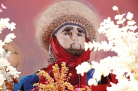 Viernes 19 de abril del 2019. Chiapa de Corzo. Los chamales. Las ofrendas de flores son primordiales durante las festividades del Viacrucis en la ciudad de la ribera del Rio Grande de Chiapas.