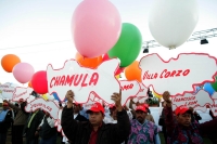 INDIGENAS EVANGELICOS SE REUNEN EN LA CIUDAD DE SAN CRISTOBAL DE LAS CASAS, AL NO PODER REALIZAR EL ENCUENTRO MUNICIPAL EVANGELICO EN LA COMUNIDAD DE SAN JUAN CHAMULA. LAS AUTORIDADES TRADICIONALES NEGARON EL PERMISO PARA LA REALIZACION DE ESTE EVENTO, DA