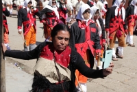 Miércoles 10 de febrero del 2016. San Juan Chamula. La ceremonia del Kinta Jimultik o Fuego Nuevo es la celebración que los indígenas tsotsiles realizan al inicio de la cuaresma donde los rituales costumbristas asombran a los visitantes de esta localidad 