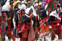 Miércoles 10 de febrero del 2016. San Juan Chamula. La ceremonia del Kinta Jimultik o Fuego Nuevo es la celebración que los indígenas tsotsiles realizan al inicio de la cuaresma donde los rituales costumbristas asombran a los visitantes de esta localidad 