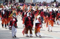 Miércoles 10 de febrero del 2016. San Juan Chamula. La ceremonia del Kinta Jimultik o Fuego Nuevo es la celebración que los indígenas tsotsiles realizan al inicio de la cuaresma donde los rituales costumbristas asombran a los visitantes de esta localidad 
