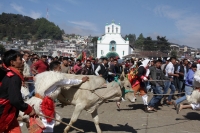 Miércoles 10 de febrero del 2016. San Juan Chamula. La ceremonia del Kinta Jimultik o Fuego Nuevo es la celebración que los indígenas tsotsiles realizan al inicio de la cuaresma donde los rituales costumbristas asombran a los visitantes de esta localidad 