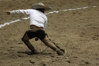 Lunes 17 de octubre del 2016. Tuxtla Gutiérrez. Antes de la inauguración del Foro Chiapas continúan las prácticas de los charros que participaran en el Torneo Nacional de CharrerÃa mientras los trabajadores realizan las últimas soldaduras a la estructura Lunes 17 de octubre del 2016. Tuxtla Gutiérrez. Antes de la inauguración del Foro Chiapas continúan las prácticas de los charros que participaran en el Torneo Nacional de CharrerÃa mientras los trabajadores realizan las últimas soldaduras a la estructura