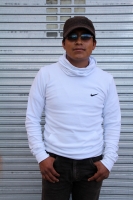 Miércoles 18 de noviembre del 2015. San Cristóbal de las Casas, Ibrahim Checher, Indigena tsotsil quien practica el islamismo, habla sobre la convivencia que promueve su comunidad en la Región de los Altos de Chiapas, afirmando que la violencia no es el c