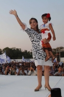 Domingo 1 de abril del 2012. Josefina Vázquez Mota en campaña desde el Estadio Olímpico de la ciudad de Tapachula