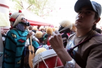 El recorrido de las Chunates inicia este viernes 8 de enero, con lo que se da el comienzo de la Fiesta Grande de Chiapa de Corzo. Las Chuntaes son personajes que se visten de mujer y bailando y gritando vivas recorren las calles de Chiapa de Corzo durante