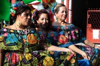 Domingo 13 de enero del 2019. Chiapa de Corzo. Las Chiapanecas se preparan para llevar las felicitaciones a San Sebastián desde la Iglesia del Señor de Acapetahua esta tarde en esta comunidad de la ribera del RÃo Grande Domingo 13 de enero del 2019. Chiapa de Corzo. Las Chiapanecas se preparan para llevar las felicitaciones a San Sebastián desde la Iglesia del Señor de Acapetahua esta tarde en esta comunidad de la ribera del RÃo Grande