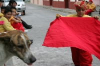 Miércoles 12 de enero. Los núcleos familiares de Chiapa de Corzo se organizan para realizar los preparativos de las fiestas patronales de San Sebastián realizando actividades festivas mientras elaboran las enramas, los vestidos y trajes que se usaran dura