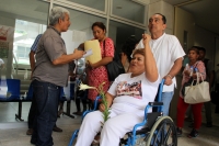 Miércoles 24 de mayo del 2017. Tuxtla Gutiérrez. Las enfermeras del Hospital Regional Rafael Pascasio Gamboa dan a conocer los acuerdos que se han logrados después de más de 500 horas de esta segunda jornada de huelga de hambre en el Movimiento del Sector
