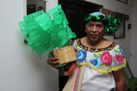Sábado 14 de enero del 2017. Chiapa de Corzo. Las Chuntá son personajes vestidos a la usanza de las mujeres indígenas de la de presión central de Chiapas quienes recorren las calles de esta colonial ciudad de la ribera del rio Grijalva gritando vivas y ba