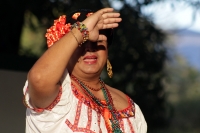 Domingo 10 de diciembre del 2016. Chiapa de Corzo. El grupo de estudiantes y maestros del CONALEP-Chiapa de Corzo, realiza el tradicional recorrido de Chuntaes por las principales calles y ermitas de esta colonial ciudad de la ribera del Rio Grijalva.