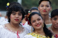 Domingo 10 de diciembre del 2016. Chiapa de Corzo. El grupo de estudiantes y maestros del CONALEP-Chiapa de Corzo, realiza el tradicional recorrido de Chuntaes por las principales calles y ermitas de esta colonial ciudad de la ribera del Rio Grijalva.