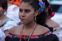 Domingo 10 de diciembre del 2016. Chiapa de Corzo. El grupo de estudiantes y maestros del CONALEP-Chiapa de Corzo, realiza el tradicional recorrido de Chuntaes por las principales calles y ermitas de esta colonial ciudad de la ribera del Rio Grijalva.