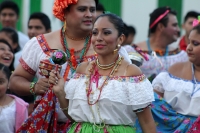 Domingo 10 de diciembre del 2016. Chiapa de Corzo. El grupo de estudiantes y maestros del CONALEP-Chiapa de Corzo, realiza el tradicional recorrido de Chuntaes por las principales calles y ermitas de esta colonial ciudad de la ribera del Rio Grijalva.