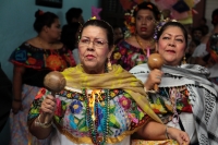 Lunes 8 de enero del 2018. Chiapa de Corzo. Las Chuntá o Chuntaes recorren las calles durante la llamada Fiesta Grande de Chiapa donde se festejan los santos patrones de la colonial ciudad de la ribera del Grijalva