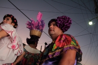 Lunes 8 de enero del 2018. Chiapa de Corzo. Las Chuntá o Chuntaes recorren las calles durante la llamada Fiesta Grande de Chiapa donde se festejan los santos patrones de la colonial ciudad de la ribera del Grijalva