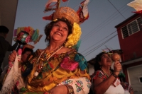 Lunes 8 de enero del 2018. Chiapa de Corzo. Las Chuntá o Chuntaes recorren las calles durante la llamada Fiesta Grande de Chiapa donde se festejan los santos patrones de la colonial ciudad de la ribera del Grijalva