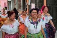 Lunes 8 de enero del 2018. Chiapa de Corzo. Las Chuntá o Chuntaes recorren las calles durante la llamada Fiesta Grande de Chiapa donde se festejan los santos patrones de la colonial ciudad de la ribera del Grijalva