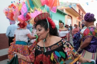 Lunes 8 de enero del 2018. Chiapa de Corzo. Las Chuntá o Chuntaes recorren las calles durante la llamada Fiesta Grande de Chiapa donde se festejan los santos patrones de la colonial ciudad de la ribera del Grijalva