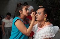 Lunes 8 de enero del 2018. Chiapa de Corzo. Las Chuntá o Chuntaes recorren las calles durante la llamada Fiesta Grande de Chiapa donde se festejan los santos patrones de la colonial ciudad de la ribera del Grijalva