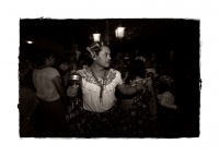 Jueves 5 de enero. Los danzantes de las Chuntaes de Chiapa de Corzo se encuentran listos para dar inicio a la Fiesta Grande de Enero la cual dará inicio este día 8