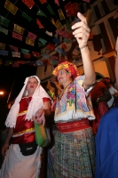 Jueves 5 de enero. Los danzantes de las Chuntaes de Chiapa de Corzo se encuentran listos para dar inicio a la Fiesta Grande de Enero la cual dará inicio este día 8