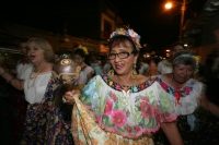 Lunes 10 de enero. Las Chuntaes, Parachicos y Chiapanecas bailan y gritan recorriendo las calles de la comunidad de Chiapa de Corzo durante los primeros días de la Fiesta Grande de Chiapas, la cual ser realiza durante las fiestas patronales de San Sebasti