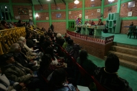 eSTA TARDE INICIA EL FORO INTERNACIONAL EN MEMORIA DEL HISTORIADOR ANDRE AUBRY CON LA PARTICIPACION DE INVESTIGADORES INTERNACIONALES EN LAS INSTALACIONES DEL CIDECI-UNIVERSIDAD DE LA TIERRA EN LA CIUDAD DE SAN CRISTOBAL DE LAS CASAS.