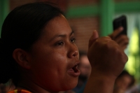 Domingo 28 de mayo del 2017. San Cristóbal de las Casas. Durante la asamblea constitutiva del Concejo Indígena de Gobierno del CNI y del EZLN y su representación de su vocera y candidata a las elecciones a la presidencia de México en las próximas eleccion