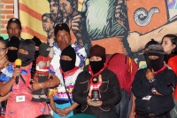 Domingo 28 de mayo del 2017. San Cristóbal de las Casas. Durante la asamblea constitutiva del Concejo Indígena de Gobierno del CNI y del EZLN y su representación de su vocera y candidata a las elecciones a la presidencia de México en las próximas eleccion