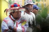 Domingo 28 de mayo del 2017. San Cristóbal de las Casas. Durante la asamblea constitutiva del Concejo Indígena de Gobierno del CNI y del EZLN y su representación de su vocera y candidata a las elecciones a la presidencia de México en las próximas eleccion
