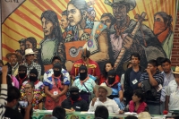 Domingo 28 de mayo del 2017. San Cristóbal de las Casas. Durante la asamblea constitutiva del Concejo Indígena de Gobierno del CNI y del EZLN y su representación de su vocera y candidata a las elecciones a la presidencia de México en las próximas eleccion