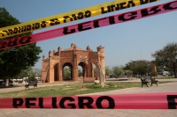 Miércoles 8 de abril del 2020. Tuxtla Gutiérrez. Las plazas de las ciudades de Chiapa de Corzo y Tuxtla son acordonadas por las Brigadas de Salud como medida de prevención de contagios del Coronavirus Miércoles 8 de abril del 2020. Tuxtla Gutiérrez. Las plazas de las ciudades de Chiapa de Corzo y Tuxtla son acordonadas por las Brigadas de Salud como medida de prevención de contagios del Coronavirus