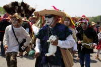 Martes 24 de mayo del 2016. Suchiapa. La Danza del Calalá es representada por los jóvenes de la comunidad quienes recorren las ermitas gritando y acompañando las ofrendas en las fiestas patronales del Corpus Christi. Martes 24 de mayo del 2016. Suchiapa. La Danza del Calalá es representada por los jóvenes de la comunidad quienes recorren las ermitas gritando y acompañando las ofrendas en las fiestas patronales del Corpus Christi.