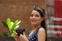 Domingo 31 de julio del 2016. Tuxtla Gutiérrez. La Expo Clásicos en Chiapas muestra autos de época y actividades culturales en la explanada de la Calzada de los Hombre Ilustres en el Parque Francisco I. Madero de la capital de este estado de sureste de Mé