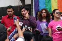 Martes 12 de junio del 2012. Tuxtla Gutiérrez, Chiapas. La comunidad lésbico-gay de la Chiapas anuncia este medio día la realización de foros y actividades para conocer el plan de trabajo político de los candidatos en estas elecciones
