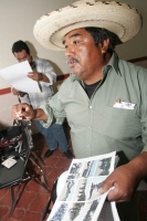 Campesinos del estado de Hidalgo piden la intervención de los miembros de la COCOPA para que estos intervengan y realicen acciones de intermediación para solucionar los conflictos de la sierra al norte de Tula.