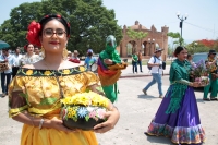 20230618. Chiapa de Corzo. La Danza del ColibrÃ­,  Burrioncito, es realizada esta maÃ±ana recorriendo la ruta de las ceibas en esta comunidad de la ribera del Grijalva.