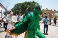 20230618. Chiapa de Corzo. La Danza del ColibrÃ­,  Burrioncito, es realizada esta maÃ±ana recorriendo la ruta de las ceibas en esta comunidad de la ribera del Grijalva.