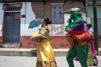 20230618. Chiapa de Corzo. La Danza del ColibrÃ­,  Burrioncito, es realizada esta maÃ±ana recorriendo la ruta de las ceibas en esta comunidad de la ribera del Grijalva.