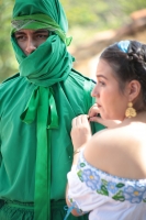 20230618. Chiapa de Corzo. La Danza del ColibrÃ­,  Burrioncito, es realizada esta maÃ±ana recorriendo la ruta de las ceibas en esta comunidad de la ribera del Grijalva.