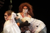 Jueves 19 de mayo del 2016. Tuxtla Gutiérrez. La obra de teatro Bienvenido Conde Drácula 2016.
