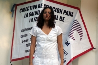 Varios jóvenes de organizaciones sociales se reúnen en el Parque de La Juventud para realizar actividades de concientización y uso de preservativos durante al Fiesta del Día Mundial del Condón previo al 14 de febrero