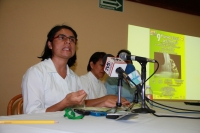 Miércoles 16 de mayo del 2012. En conferencia de prensa anuncian las próximas Jornada Estatal de Enfermeras.
