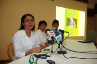 Miércoles 16 de mayo del 2012. En conferencia de prensa anuncian las próximas Jornada Estatal de Enfermeras.
