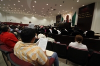 Lunes 28 de marzo. En sesión extraordinaria el Congreso del Estado da entrada al dictamen de la creación de la Nueva Ciudad Rural en Santiago del Pinar.