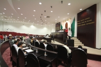 Lunes 28 de marzo. En sesión extraordinaria el Congreso del Estado da entrada al dictamen de la creación de la Nueva Ciudad Rural en Santiago del Pinar.