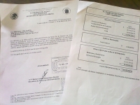 Documentos sobre la información de gastos y salarios de los diputados locales de Chiapas.
