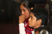 Lunes 28 de abril del 2014. Tuxtla Gutiérrez. La presencia de los niños indígenas durante el Congreso Infantil 2014.